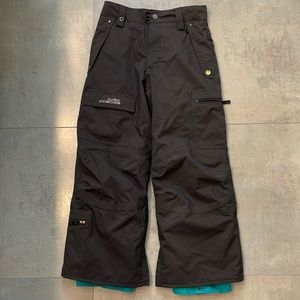 Girls Burton cargo snow pants size medium